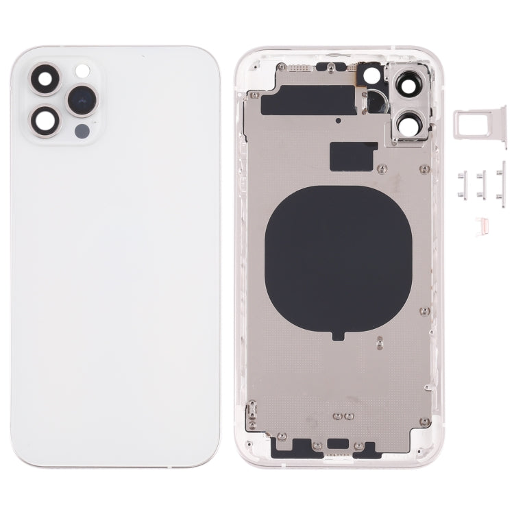 Back Housing Cover with Appearance Imitation of iP13 Pro for iPhone 11, for iPhone 11(Black), for iPhone 11(Blue), for iPhone 11(White) for iPhone 11(White) White