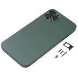 Frosted Frame Back Housing Cover with Appearance Imitation of iP13 Pro for iPhone 11, for iPhone 11(Frosted Frame,Green)