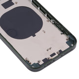 Frosted Frame Back Housing Cover with Appearance Imitation of iP13 Pro for iPhone 11, for iPhone 11(Frosted Frame,Green)