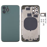 Back Housing Cover with SIM Card Tray & Side keys & Camera Lens for iPhone 11 Pro Max, For iPhone 11 Pro Max (with Camera Lens), For iPhone 11 Pro Max (Camera Lens) For iPhone 11 Pro Max (Camera Lens) Green