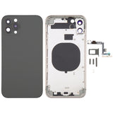 Back Cover with Appearance Imitation of iP15 Pro for iPhone 11, For iPhone 11 to iP15 Pro For iPhone 11 to iP15 Pro Black