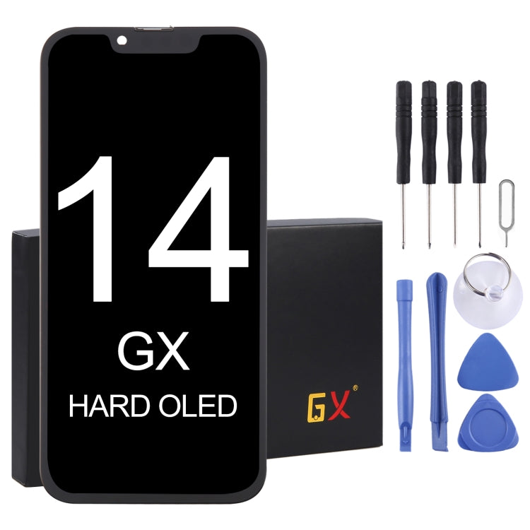 GX Hard OLED Screen, For iPhone 13 Pro Hard, For iPhone 14 Hard, For iPhone 14 Plus Soft, For iPhone 14 Pro Hard For iPhone 14 Hard
