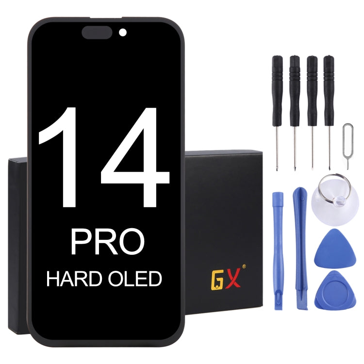 GX Hard OLED Screen, For iPhone 13 Pro Hard, For iPhone 14 Hard, For iPhone 14 Plus Soft, For iPhone 14 Pro Hard For iPhone 14 Pro Hard