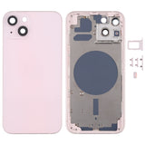 Back Housing Cover with SIM Card Tray & Side Keys & Camera Lens for iPhone 13, For iPhone 13(with Card Tray & Side Keys), For iPhone 13(with SIM Card Tray & Side Keys), For iPhone 13 For iPhone 13(with Card Tray & Side Keys) Pink