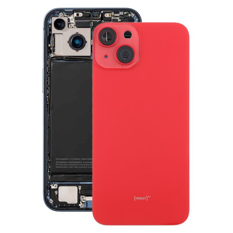 For iPhone 14 China Version Battery Back Cover with Middle Frame, For iPhone 14 China Version For iPhone 14 China Version Red