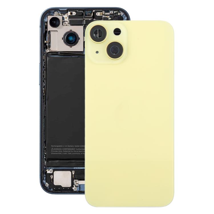 For iPhone 14 China Version Battery Back Cover with Middle Frame, For iPhone 14 China Version For iPhone 14 China Version Yellow