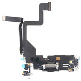 For iPhone 14 Pro Charging Port Flex Cable, For iPhone 14 Pro(Original) For iPhone 14 Pro(Original) Black