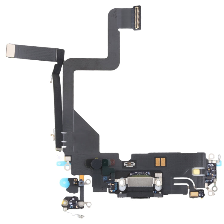For iPhone 14 Pro Charging Port Flex Cable, For iPhone 14 Pro(Original) For iPhone 14 Pro(Original) Black