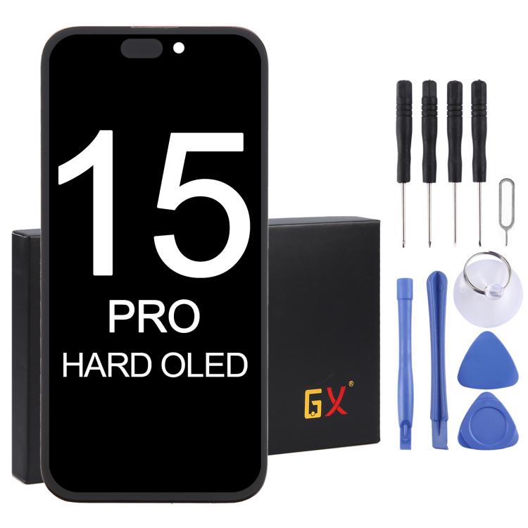 GX Hard OLED Screen For iPhone 15 Pro, For iPhone 15 Pro For iPhone 15 Pro