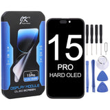 JK Hard OLED Screen For iPhone 15 Pro, For iPhone 15 Pro For iPhone 15 Pro