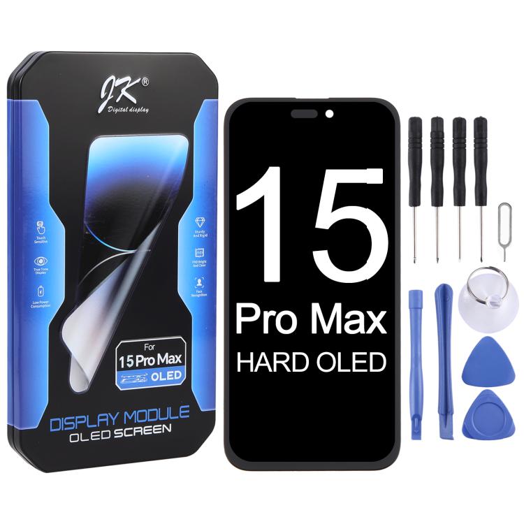 JK Hard OLED Screen For iPhone 15 Pro Max, For iPhone 15 Pro Max For iPhone 15 Pro Max
