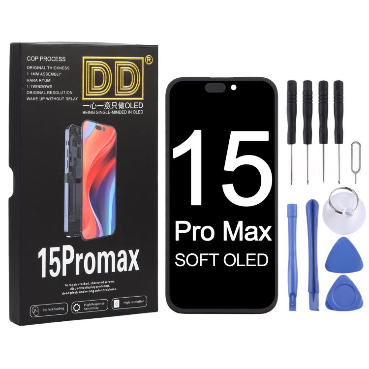 For iPhone 15 Pro Max DD Soft OLED Screen, For iPhone 15 Pro Max(Soft OLED) For iPhone 15 Pro Max(Soft OLED)