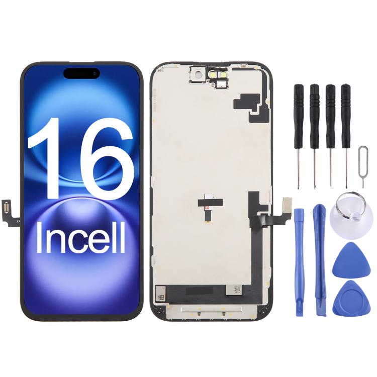 For iPhone 16 HD+ incell LCD Screen with Digitizer Full Assembly, For iPhone 16(HD+ incell) For iPhone 16(HD+ incell)