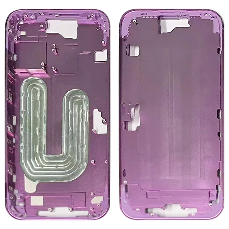 For iPhone 16 Plus Middle Frame Bezel Plate, For iPhone 16 Plus For iPhone 16 Plus Pink