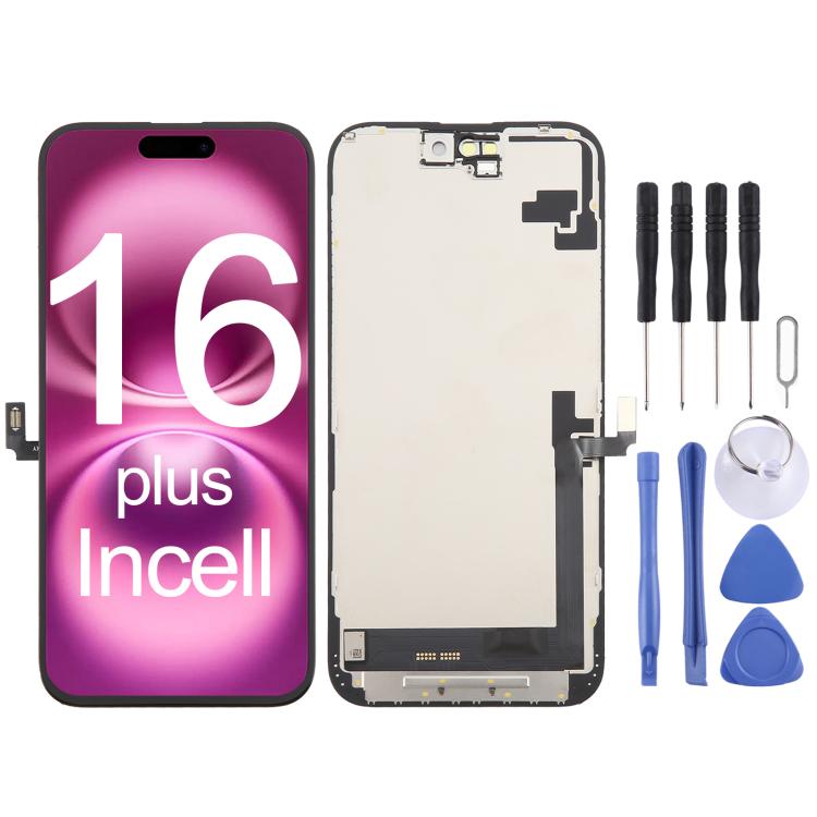 For iPhone 16 Plus HD+ incell Screen with Digitizer Full Assembly, For iPhone 16 Plus(HD+ incell) For iPhone 16 Plus(HD+ incell)