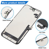 For iPhone 16 Plus HD+ incell Screen with Digitizer Full Assembly, For iPhone 16 Plus(HD+ incell)