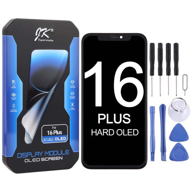 JK Hard OLED Screen For iPhone 16 Plus, For iPhone 16 Plus For iPhone 16 Plus