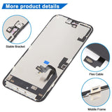 JK Hard OLED Screen For iPhone 16 Plus, For iPhone 16 Plus