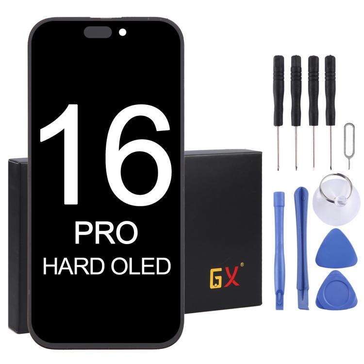 GX Hard OLED Screen For iPhone 16 Pro, For iPhone 16 Pro For iPhone 16 Pro