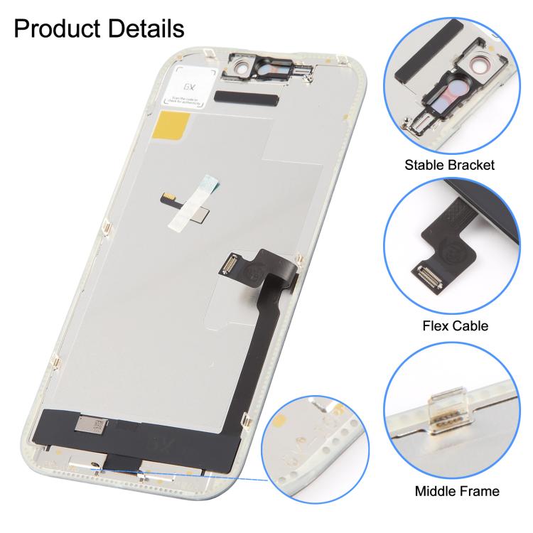 GX Hard OLED Screen For iPhone 16 Pro, For iPhone 16 Pro