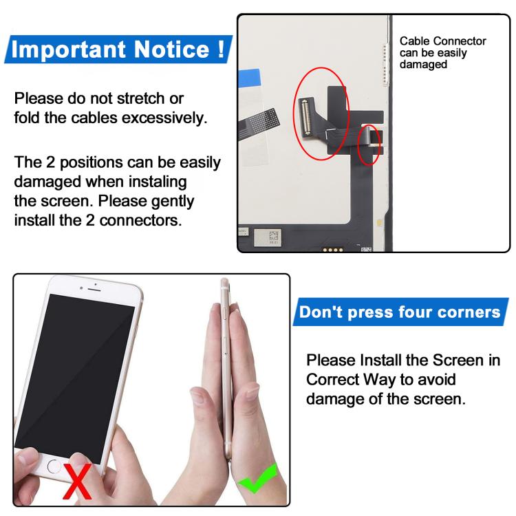 JK incell LCD Screen For iPhone 16e, For iPhone 16e