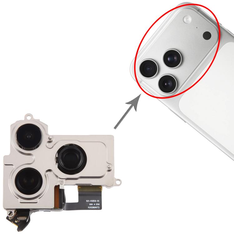 For iPhone 17 Pro / 17 Pro Max Back Facing Camera, For iPhone 17 Pro / 17 Pro Max