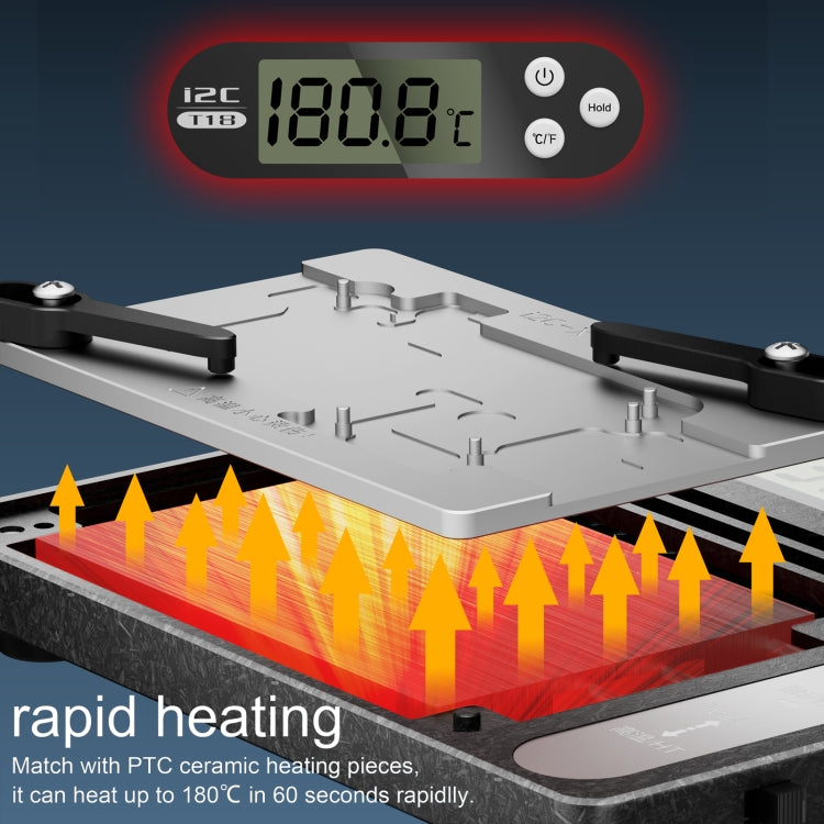 i2C T18 LCD Display PCB Motherboard Layered Desoldering Station For iPhone X-15 Pro Max with Glue Removal Module, For iPhone X-15 Pro Max Module+Glue Removal Module