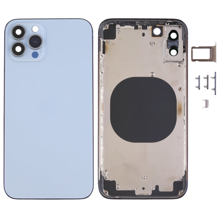 Back Housing Cover with Appearance Imitation of iP13 Pro for iPhone X, for iPhone X(Black), for iPhone X(Gold), for iPhone X(Blue), for iPhone X(White) for iPhone X(Blue) Blue