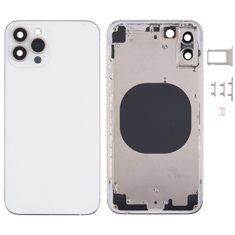 Back Housing Cover with Appearance Imitation of iP13 Pro for iPhone X, for iPhone X(Black), for iPhone X(Gold), for iPhone X(Blue), for iPhone X(White) for iPhone X(White) White