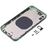 Frosted Frame Back Housing Cover with Appearance Imitation of iP13 Pro for iPhone XR, for iPhone XR(Frosted Steel Material,Green)