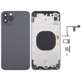 Back Cover with Appearance Imitation of iP14 Pro Max for iPhone XS Max, For iPhone XS Max to iP14 Pro Max For iPhone XS Max to iP14 Pro Max Black