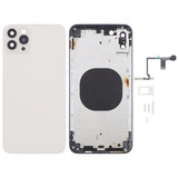 Back Cover with Appearance Imitation of iP14 Pro Max for iPhone XS Max, For iPhone XS Max to iP14 Pro Max For iPhone XS Max to iP14 Pro Max White