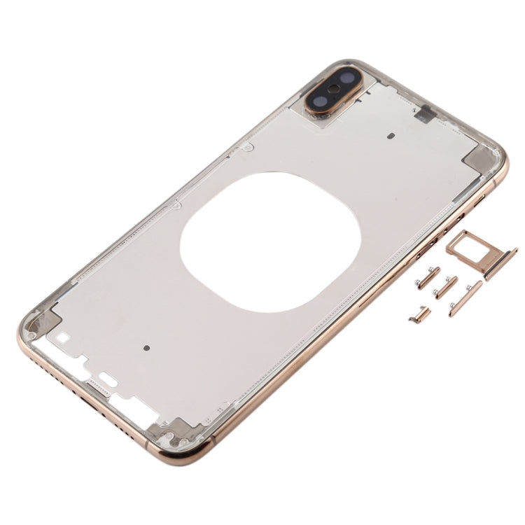 Transparent Back Cover with Camera Lens & SIM Card Tray & Side Keys for iPhone XS Max, For iPhone XS Max(Transparent), For iPhone XS Max (Camera Len), For iPhone XS Max(Transparent Back)