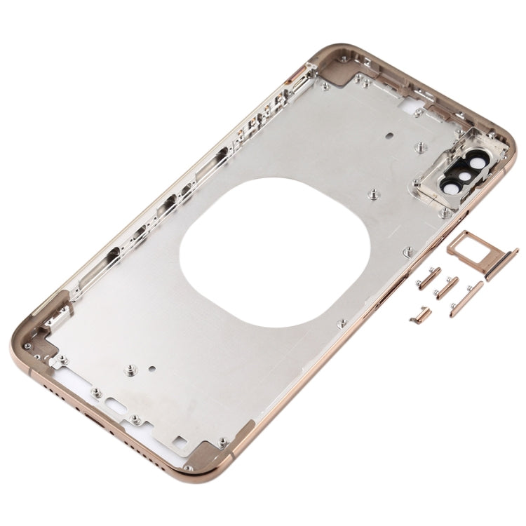 Transparent Back Cover with Camera Lens & SIM Card Tray & Side Keys for iPhone XS Max, For iPhone XS Max(Transparent), For iPhone XS Max (Camera Len), For iPhone XS Max(Transparent Back)