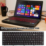 US Version Backlight Laptop Keyboard with Frame, For Lenovo IBM Y500 / Y500N / Y510P / Y590