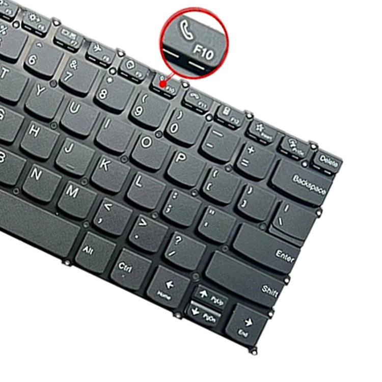 US Version Laptop Backlight Keyboard, F10 Key with Phone Icon, For Lenovo IdeaPad 5 / Yoga Slim 7 Pro(with Phone Icon)