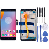 LCD Screen and Digitizer Full Assembly with Frame for 5.5 inch Lenovo K6 Note K53a48, For Lenovo K6 Note, Lenovo K6 Note Lenovo K6 Note Black