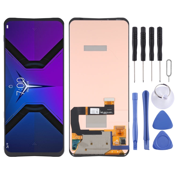 AMOLED Material LCD Screen and Digitizer Full Assembly for Lenovo Legion 2 Pro 2021 L70081, For Lenovo Legion 2 Pro 2021 For Lenovo Legion 2 Pro 2021