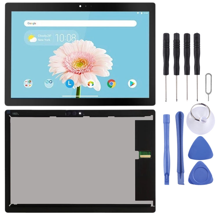 LCD Screen For Lenovo Smart Tab M10 FHD REL TB-X605 TB-X605LC TB-X605FC with Digitizer Full Assembly, For Lenovo Smart Tab M10 FHD REL For Lenovo Smart Tab M10 FHD REL Black