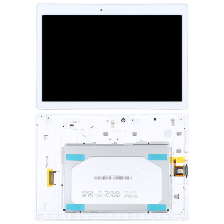LCD Screen and Digitizer Full Assembly with Frame for Lenovo Tab 2 A10-30 YT3-X30, For Lenovo Tab 2 A10-30
