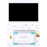 LCD Screen and Digitizer Full Assembly with Frame for Lenovo Tab 2 A10-30 YT3-X30, For Lenovo Tab 2 A10-30