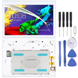 LCD Screen and Digitizer Full Assembly with Frame for Lenovo Tab 2 A10-70 A10-70F A10-70L, For Lenovo Tab 2 A10-70 For Lenovo Tab 2 A10-70 White