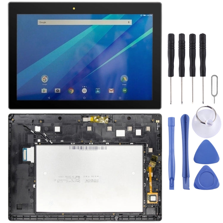 LCD Screen and Digitizer Full Assembly With Frame for Lenovo Tab 3 10 Plus ZA0Y ZA0X TB3-X70L TB3-X70F TB3-X70N TB3-X70, For Lenovo Tab 3 10 Plus For Lenovo Tab 3 10 Plus