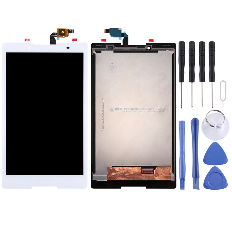 LCD Screen and Digitizer Full Assembly for Lenovo Tab3 8 / TB3-850 / TB3-850F / TB3-850M, For Lenovo Tab 3 TB3-850, For Tab3 8 / TB3-850 For Lenovo Tab 3 TB3-850 White