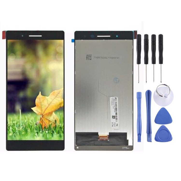 LCD Screen and Digitizer Full Assembly for Lenovo Tab 7 TB-7504, For Lenovo Tab 7 For Lenovo Tab 7 Black