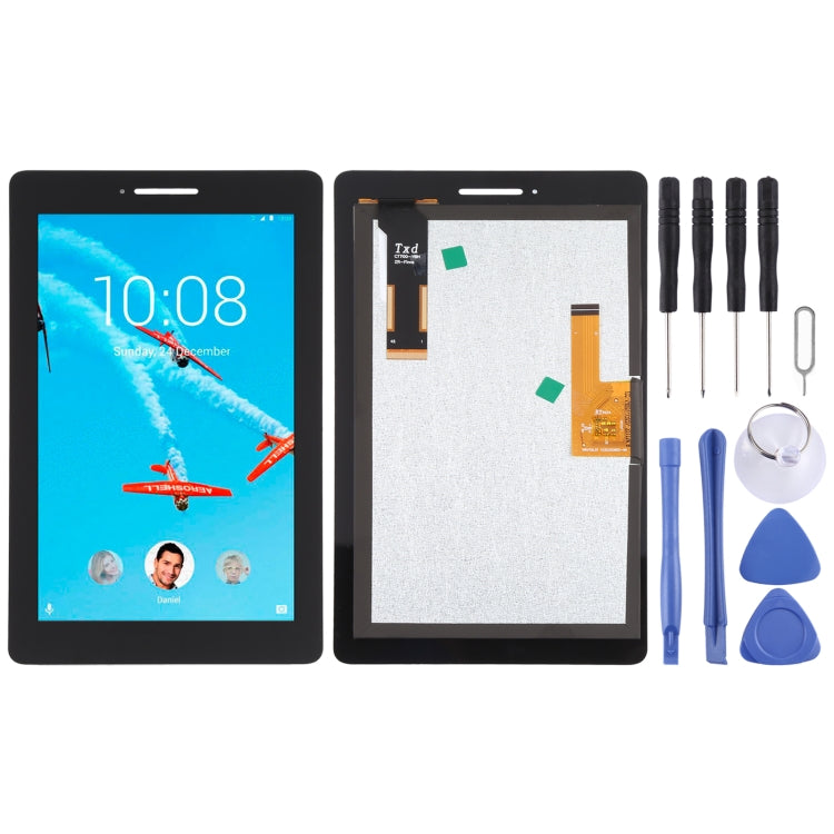 LCD Screen and Digitizer Full Assembly for Lenovo Tab E7 TB-7104 TB-7104I TB-7104F TB-7104N, For Lenovo Tab E7 For Lenovo Tab E7