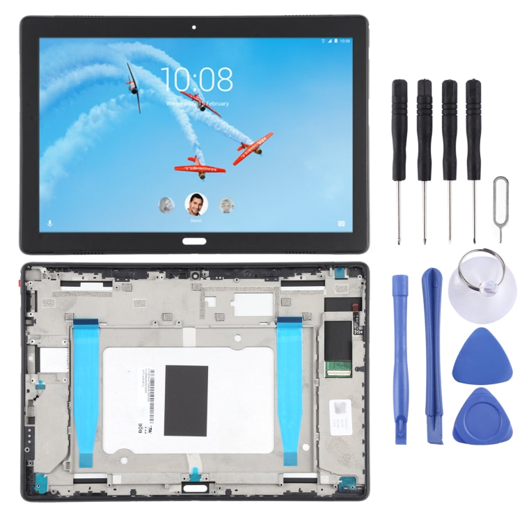 LCD Screen and Digitizer Full Assembly with Frame for Lenovo Tab P10 TB-X705, TB-X705L, TB-X705F, TB-X705N, For Lenovo Tab P10 For Lenovo Tab P10