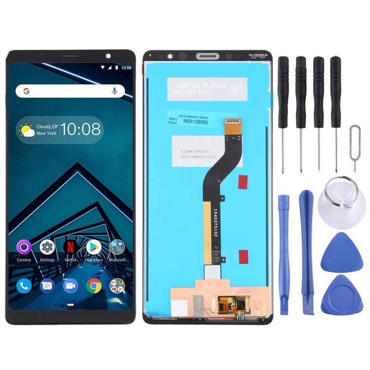 LCD Screen and Digitizer Full Assembly For Lenovo Tab V7 PB-6505 PB-6505M PB-6505MC, For Lenovo Tab V7 For Lenovo Tab V7