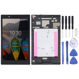 LCD Screen and Digitizer Full Assembly with Frame For Lenovo Tab3 8 Plus TB-8703X TB-8703 TB-8703F TB-8703N, For Lenovo Tab3 8 Plus For Lenovo Tab3 8 Plus