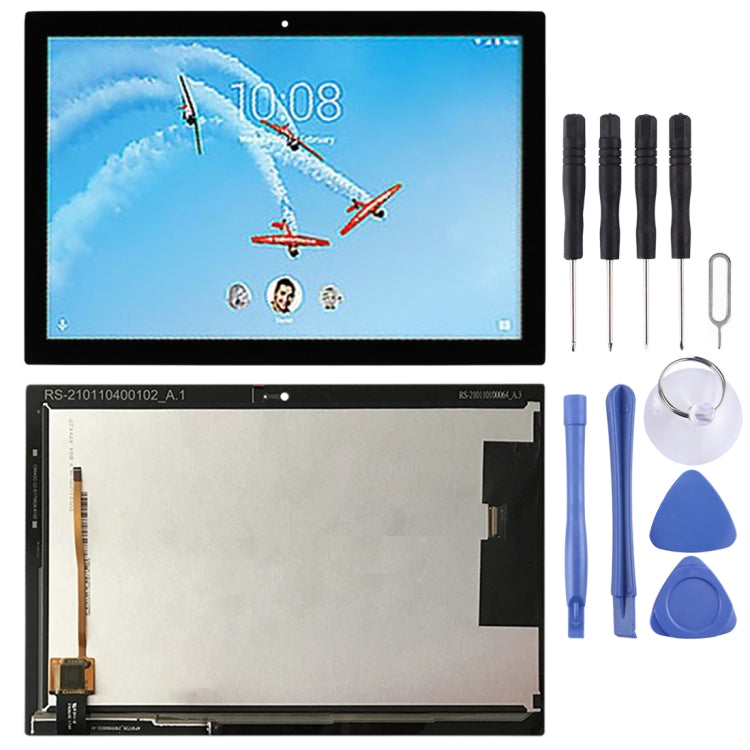 LCD Screen and Digitizer Full Assembly for Lenovo TAB4 10 REL Tablet TB-X504F TB-X504M TB-X504L, For Lenovo TAB4 10 REL Tablet For Lenovo TAB4 10 REL Tablet Black